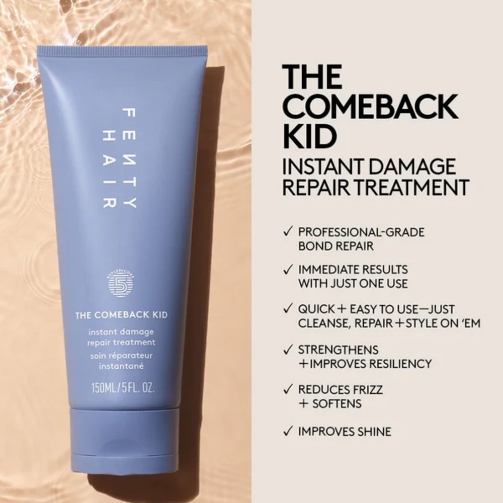 Fenty Beauty The Comeback Kid Instant Damage Hair Repair Treatment 150ml BNIB